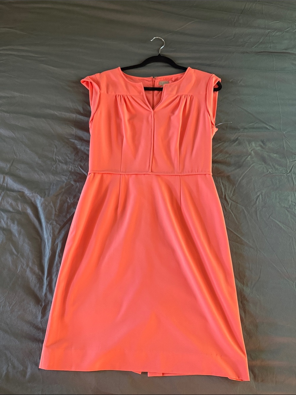 Daniel Cremieux Coral Cap-Sleeve Midi Dress